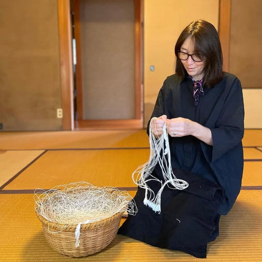 Tuesday 22 - Wednesday 23 September 2026, 11 - 4 p.m.: Workshop, Threads of Paper: Woven Structures and Mark-Making using Paper Thread with Sue Lawty and Kendall Clarke