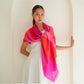 India, Kashmir Loom, Poetry Flamingo Shawl