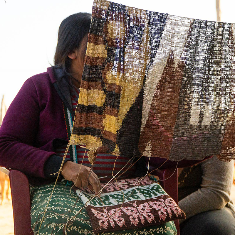 Argentina, Silät, Wichí Chaguar Textile Art