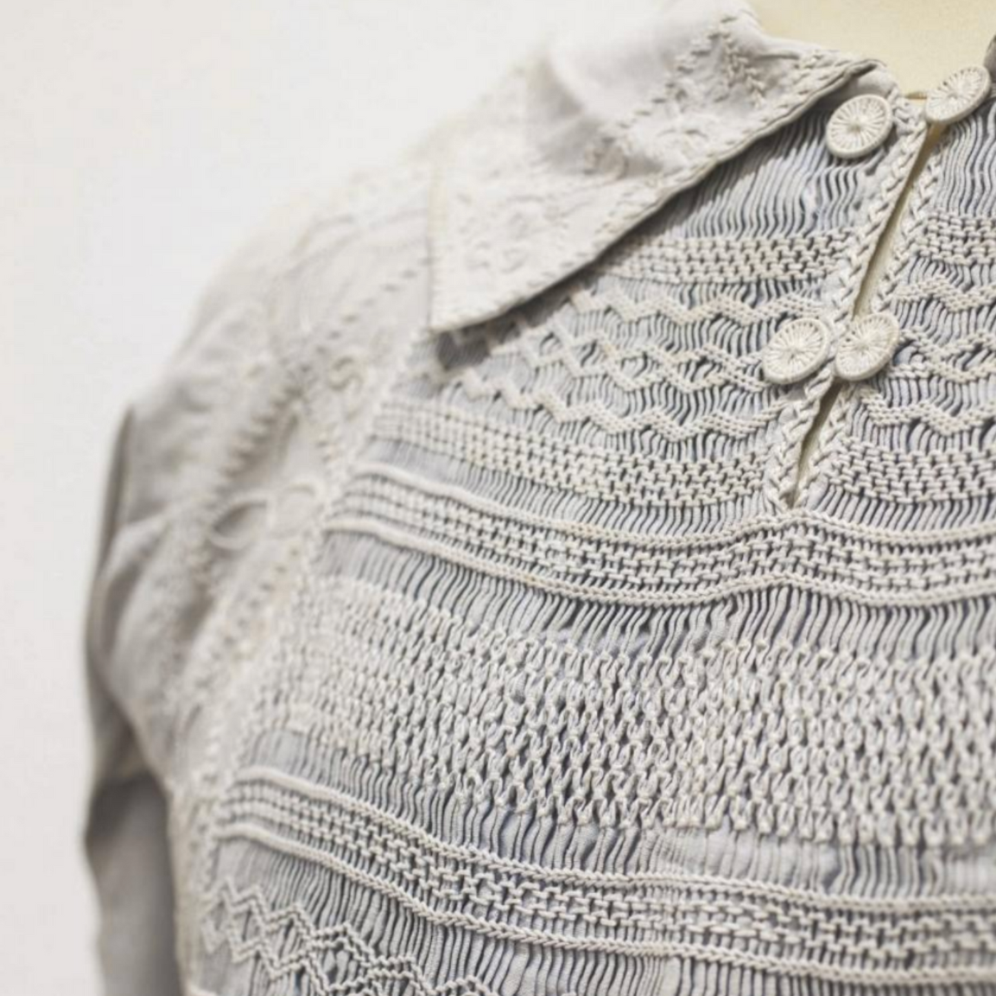 Tuesday 15 September, 2-4 p.m.: Talk: Smocks and Smocking with Dr. Ollie Douglas