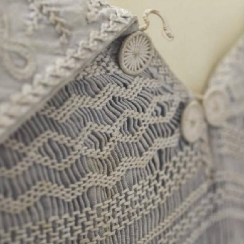 Tuesday 15 September, 2-4 p.m.: Talk: Smocks and Smocking with Dr. Ollie Douglas