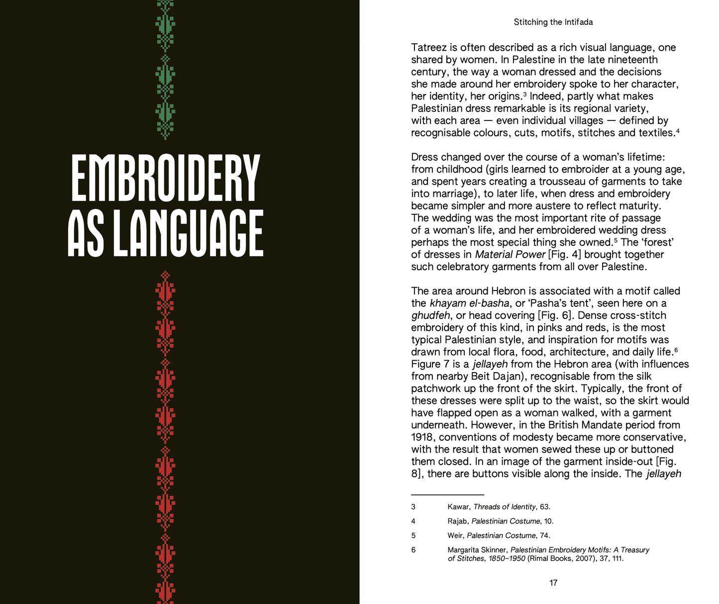 Stitching the Intifada: Embroidery and Resistance in Palestine, Rachel Dedman