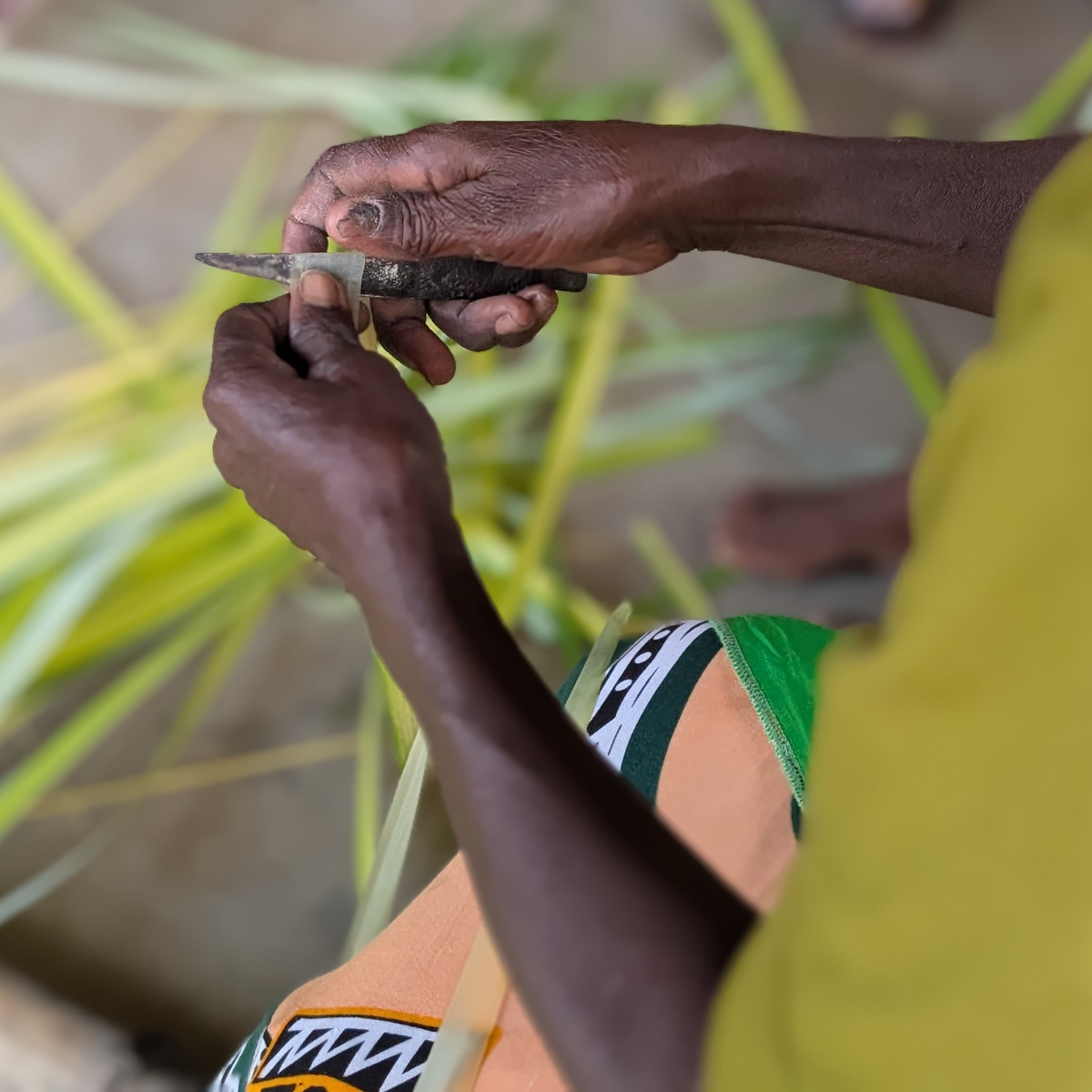 Madagascar, Tanana, Raffia and Wild Silk Textiles