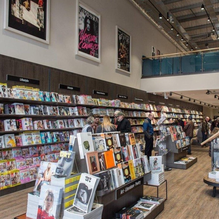 UK, Northamptonshire, Rushden, Magazine Heaven