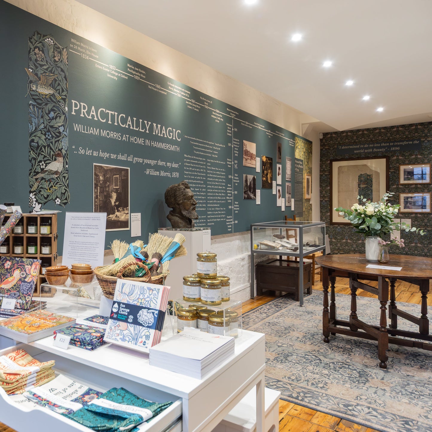 Tuesday 15 September, 10-4 p.m.: Workshop, with Sarah Campbell and the William Morris Society