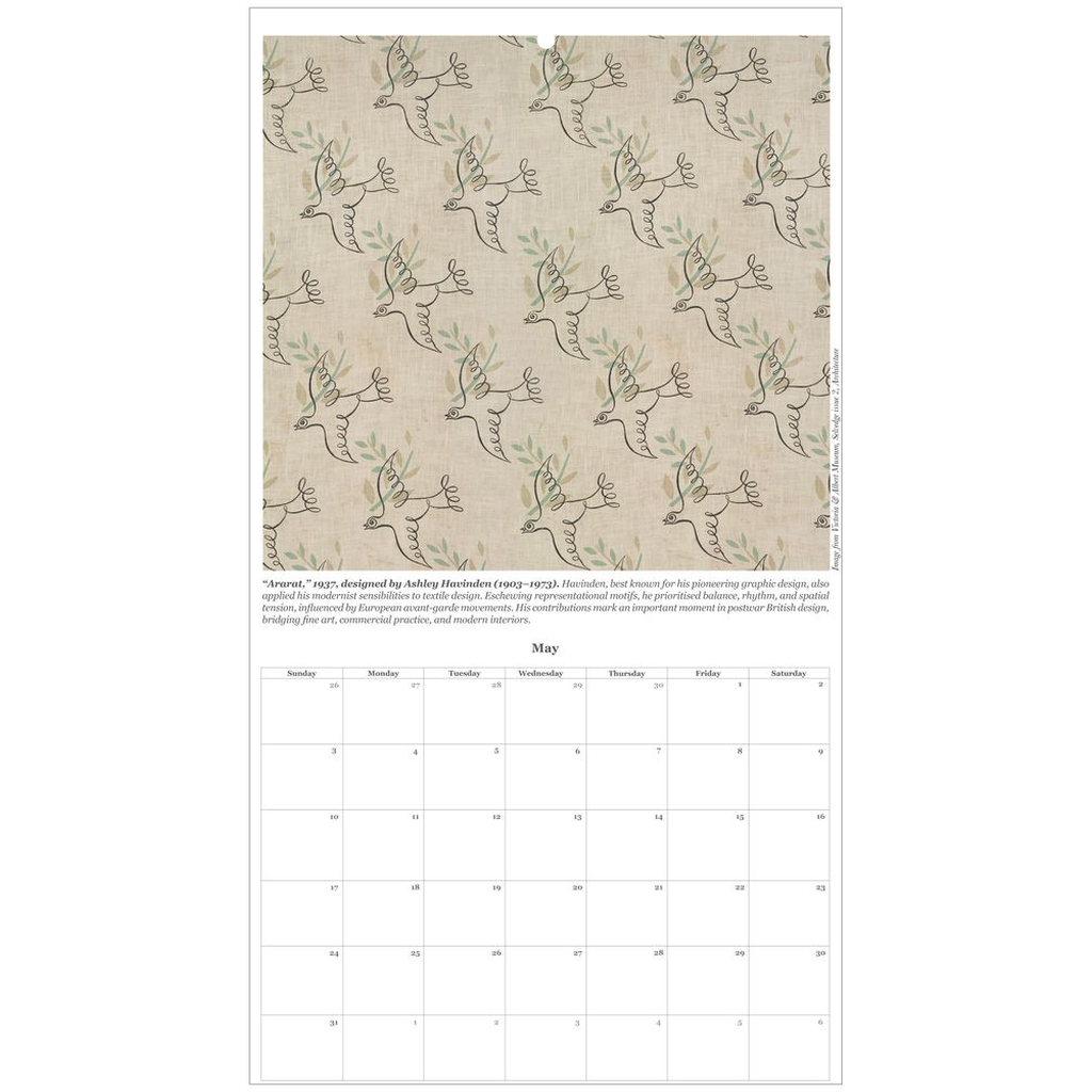 The Selvedge Wall Calendar 2026
