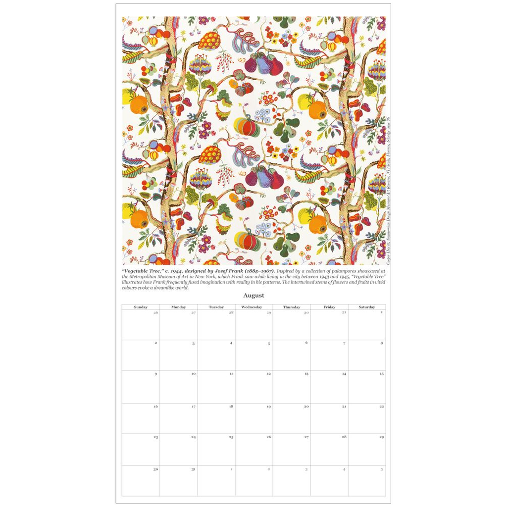 The Selvedge Wall Calendar 2026
