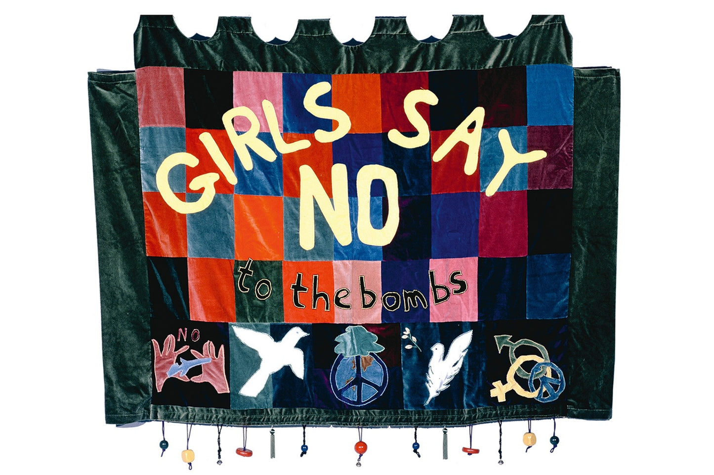 Women for Peace: Banners from Greenham Common, Charlotte Dew