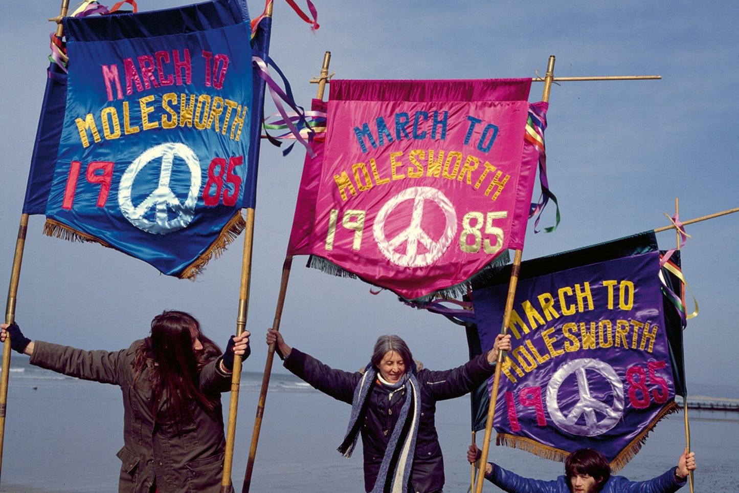 Women for Peace: Banners from Greenham Common, Charlotte Dew