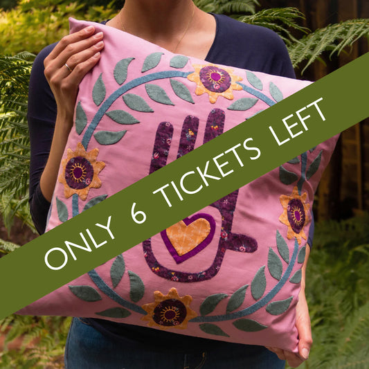 Wednesday 24 September, 10-4 p.m.: Workshop: The Art of Appliqué with Yasmeen Branton