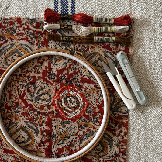 Thursday 24 September, 10 - 5 p.m.: Workshop: The Art of Stitching on Block Print