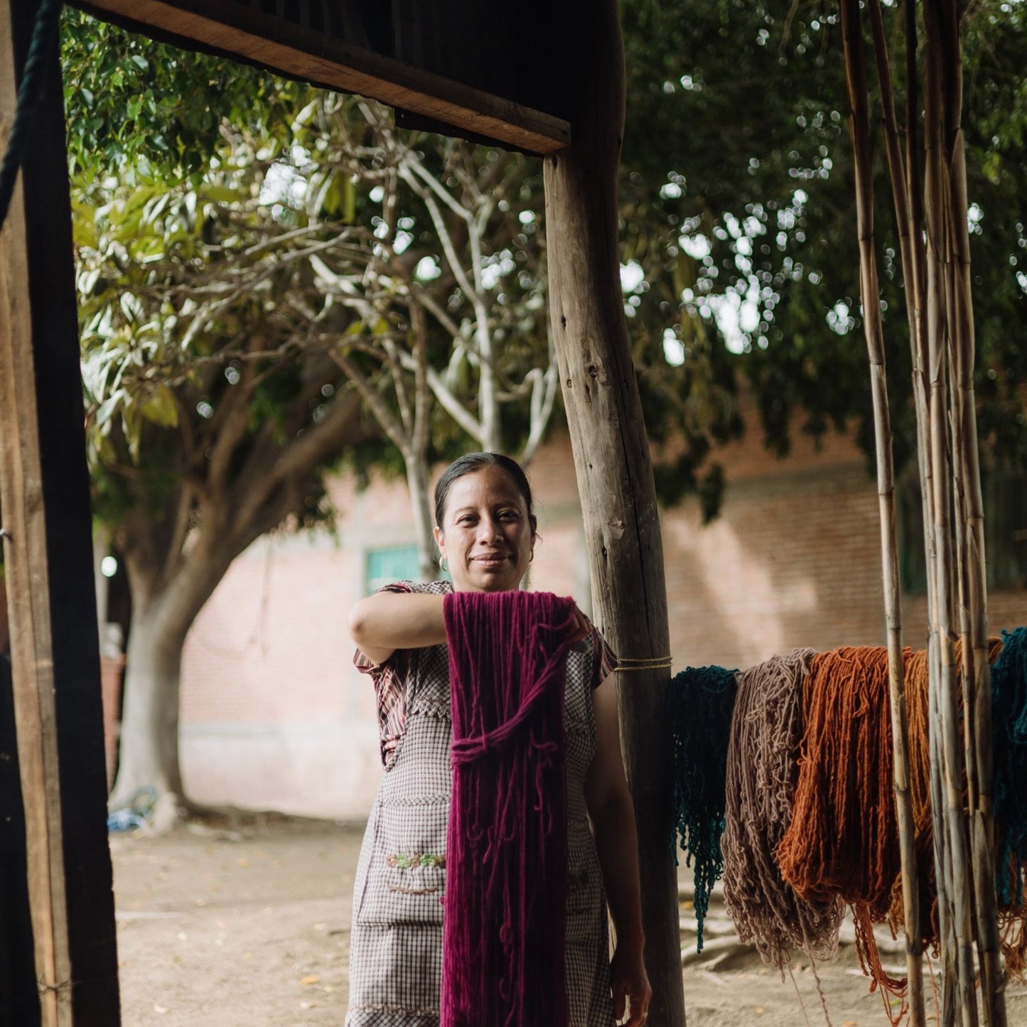 Mexico, Arudeko, Pedal Loom Woven Textiles