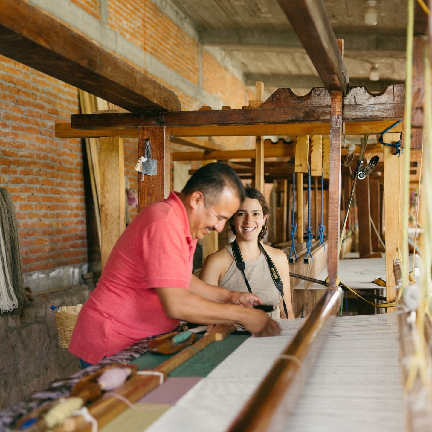Mexico, Arudeko, Pedal Loom Woven Textiles