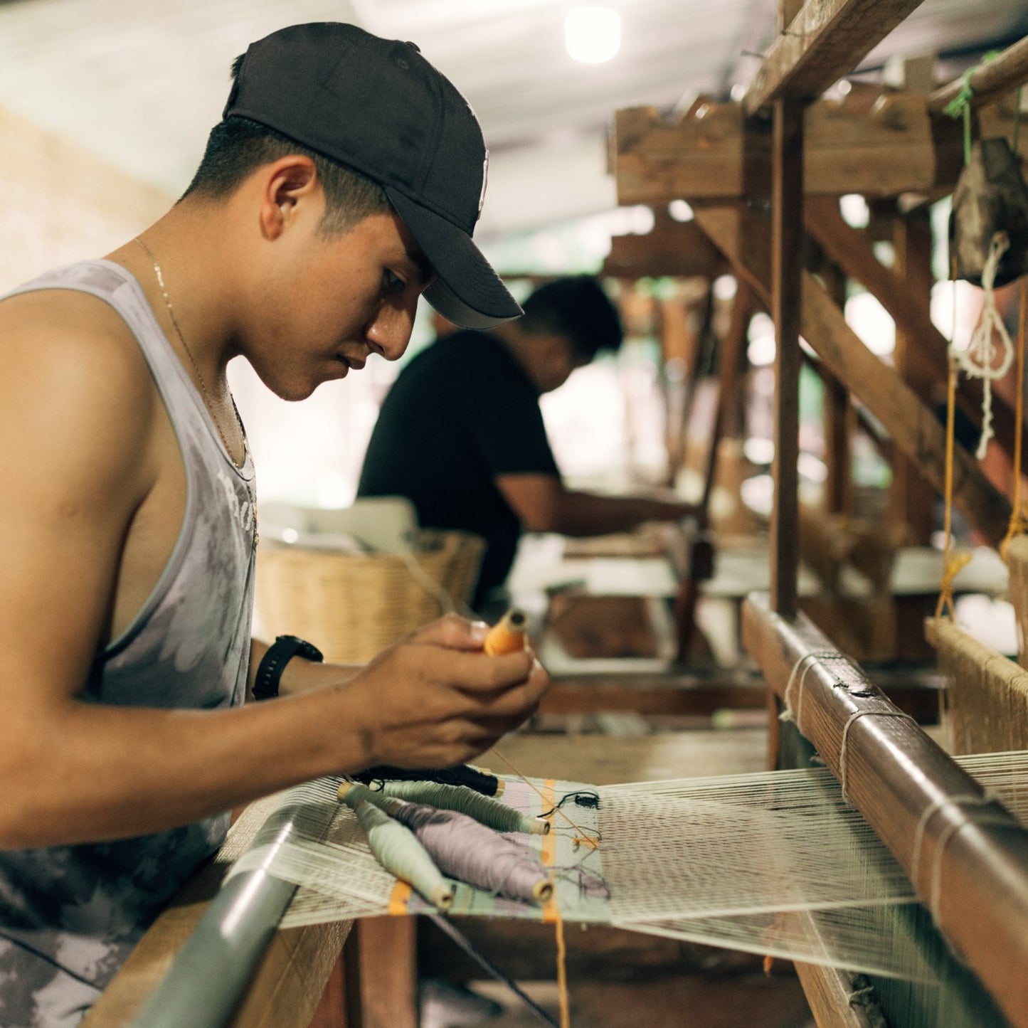 Mexico, Arudeko, Pedal Loom Woven Textiles