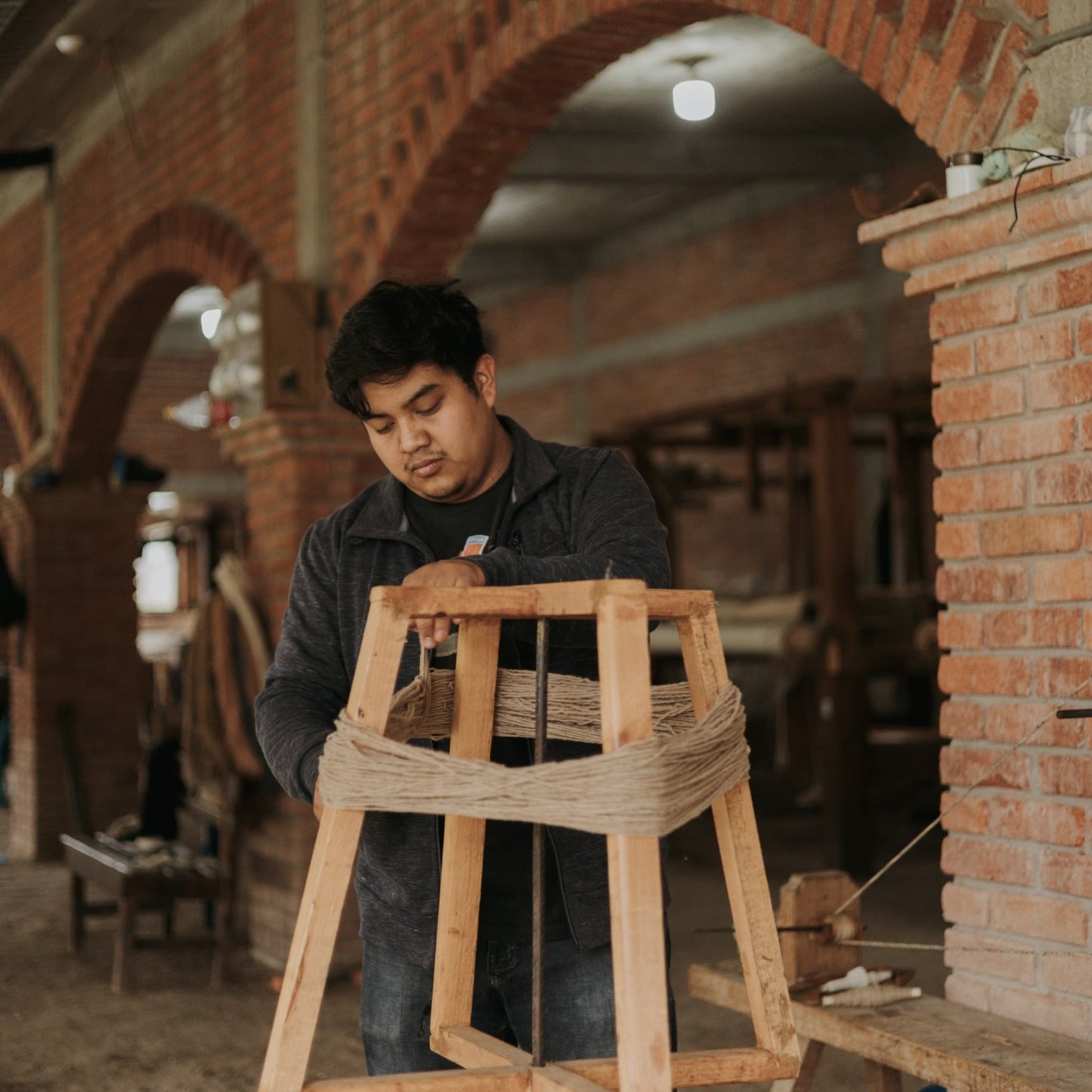 Mexico, Arudeko, Pedal Loom Woven Textiles