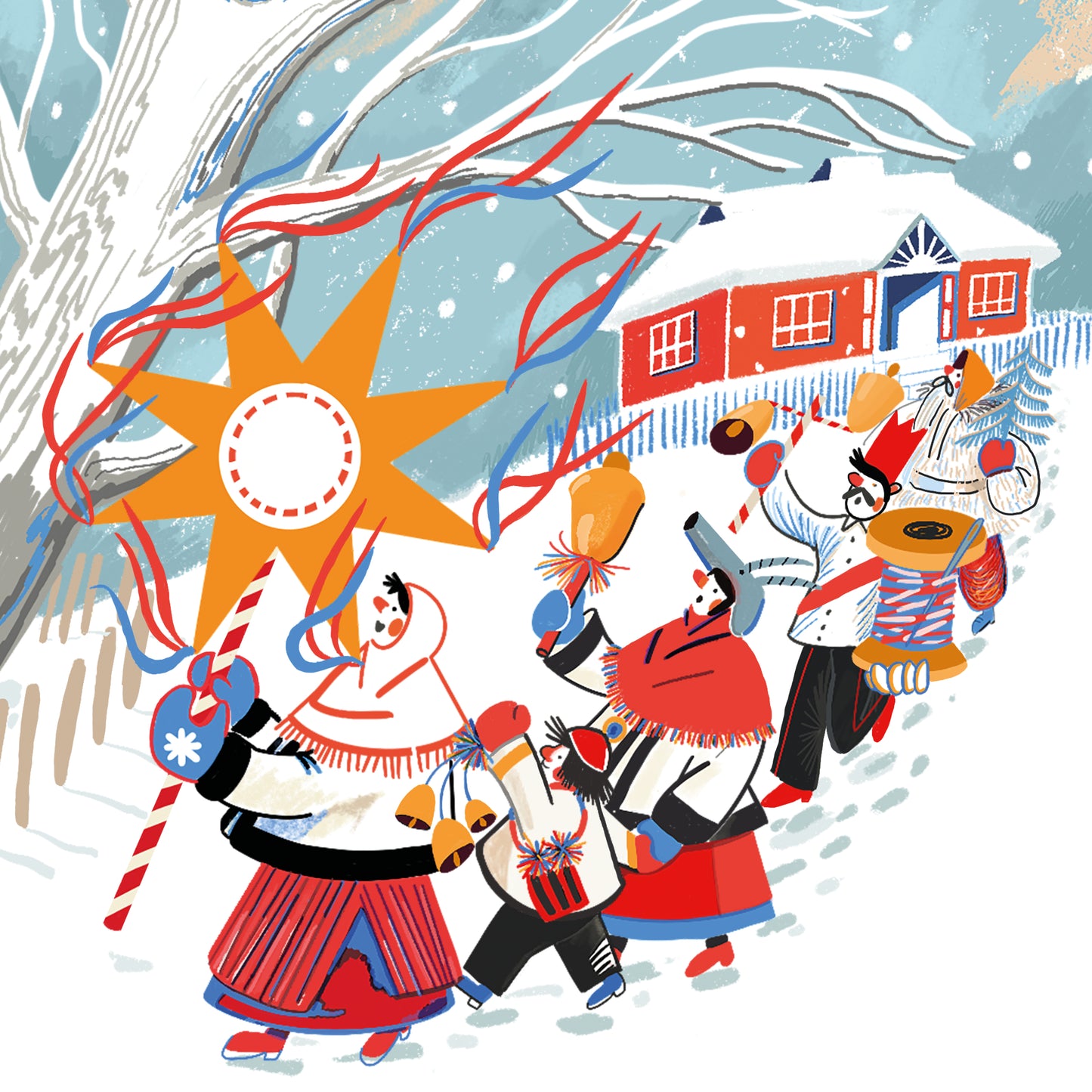 Selvedge Greeting Card