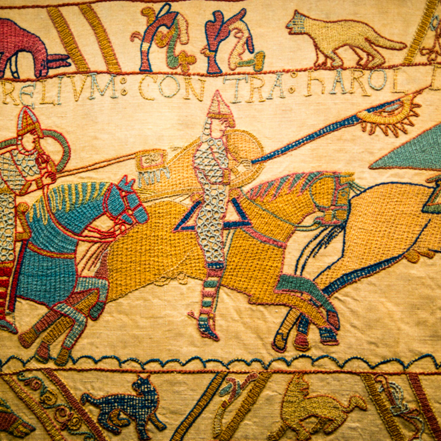 Tuesday 15 September, 11-12 p.m.: Private Tour of the English Bayeux Tapestry with Pat Frost of the Textile Society