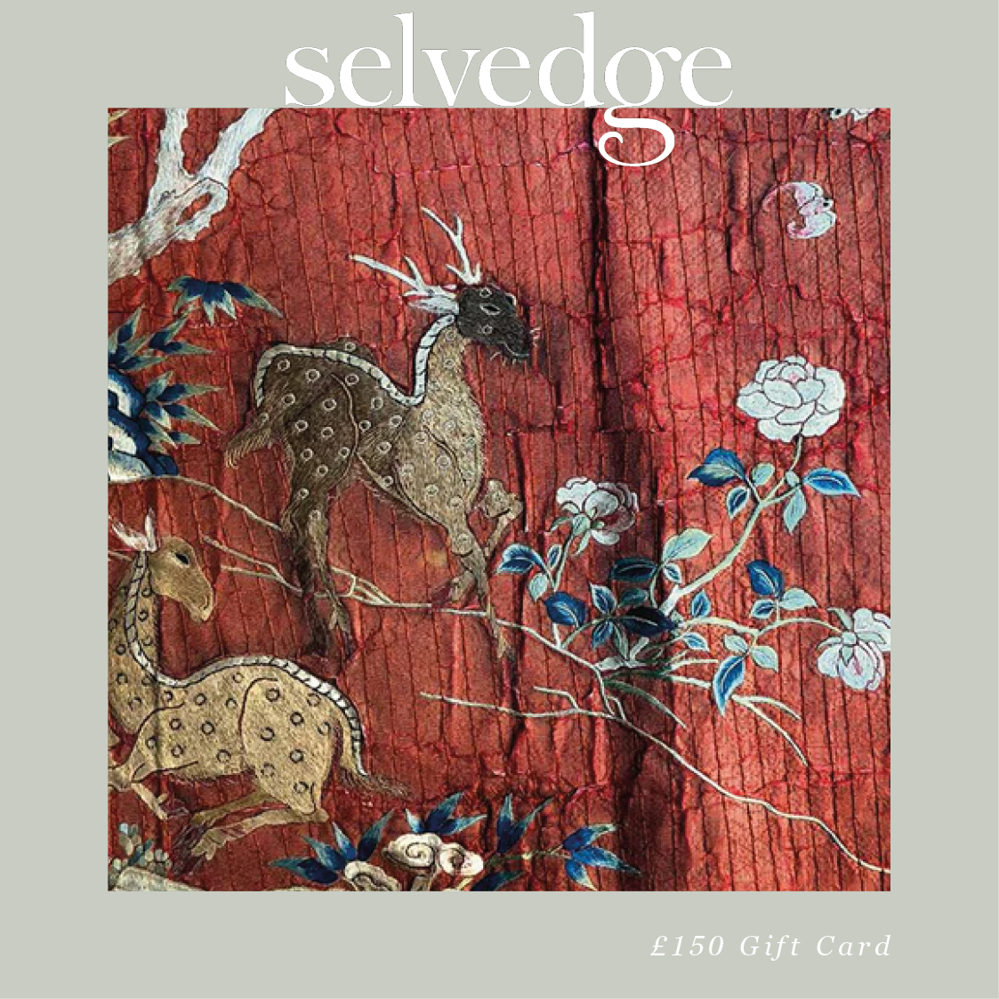 The Selvedge Gift Voucher Card UK