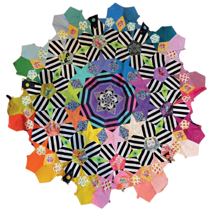 Thursday 10 September, 12-4 p.m.: Workshop, English Paper Piecing with the Quilters’ Guild of the British Isles