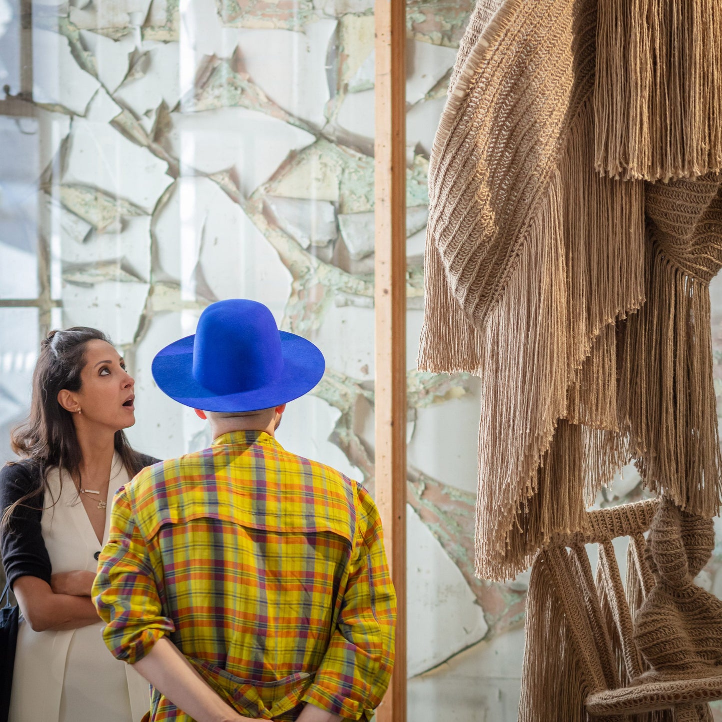 Friday 19 September, 6:30-8:30 p.m.: Exhibition & Talk: Thread Counts, The Power of Textiles in Contemporary Art with Isabella Smith, Woo Jin Joo and Christopher Kelly