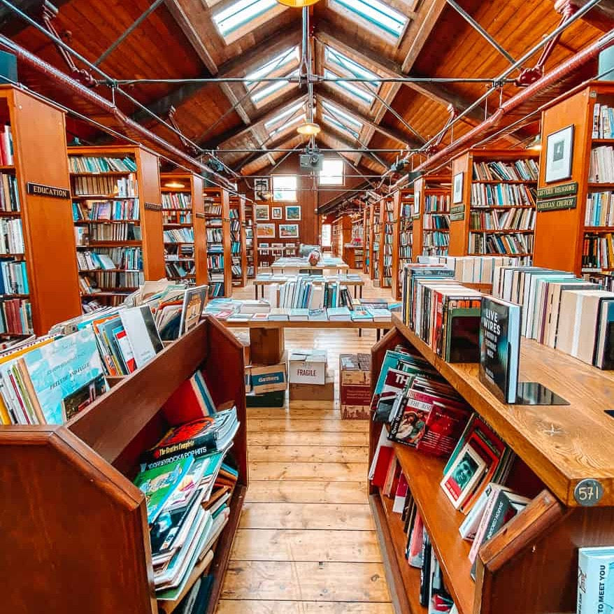 UK, Hereford, Hay-on-Wye, Richard Booth's Bookshop