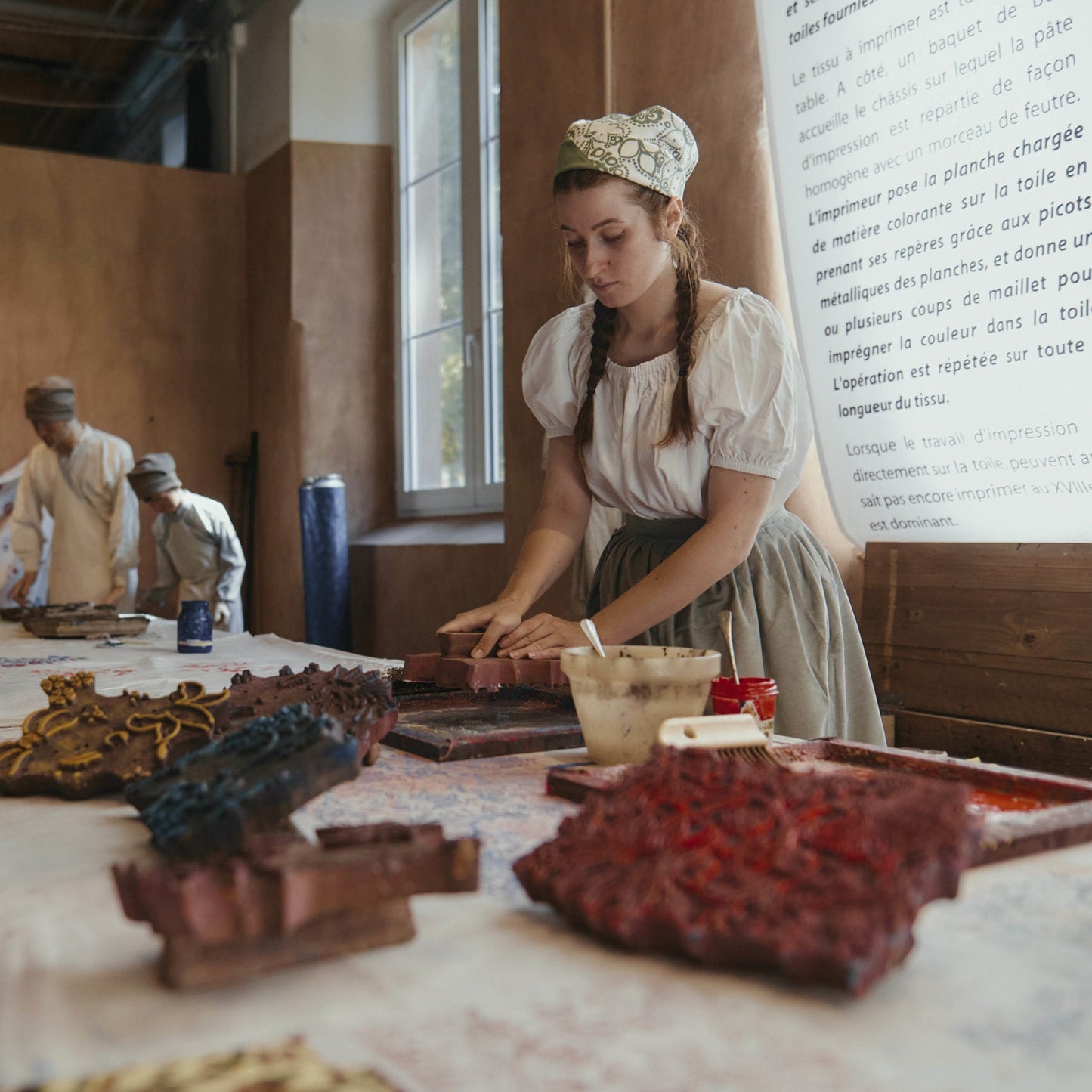 France, Husseren-Wesserling, Wesserling Textile Museum