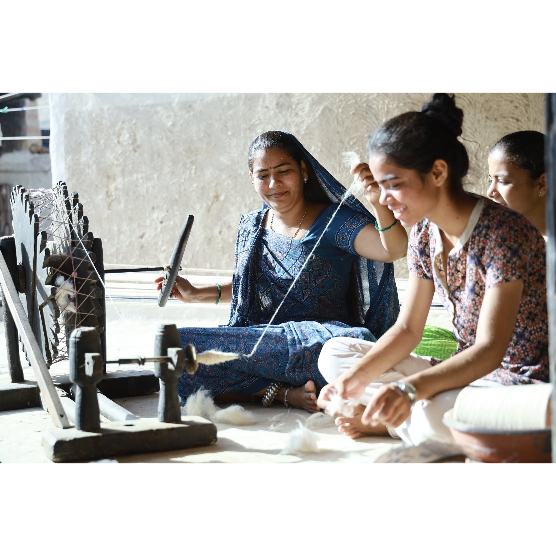 India, Vankar Vishram Valji Weaving / Shamji Vankar Vishram Valji, Handweaving