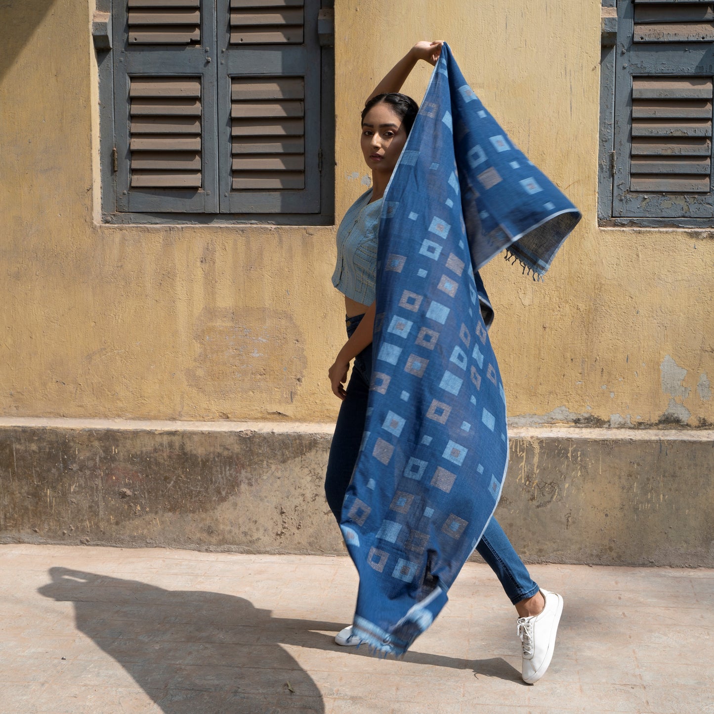 India, Karomi Crafts & Textiles, Weaving