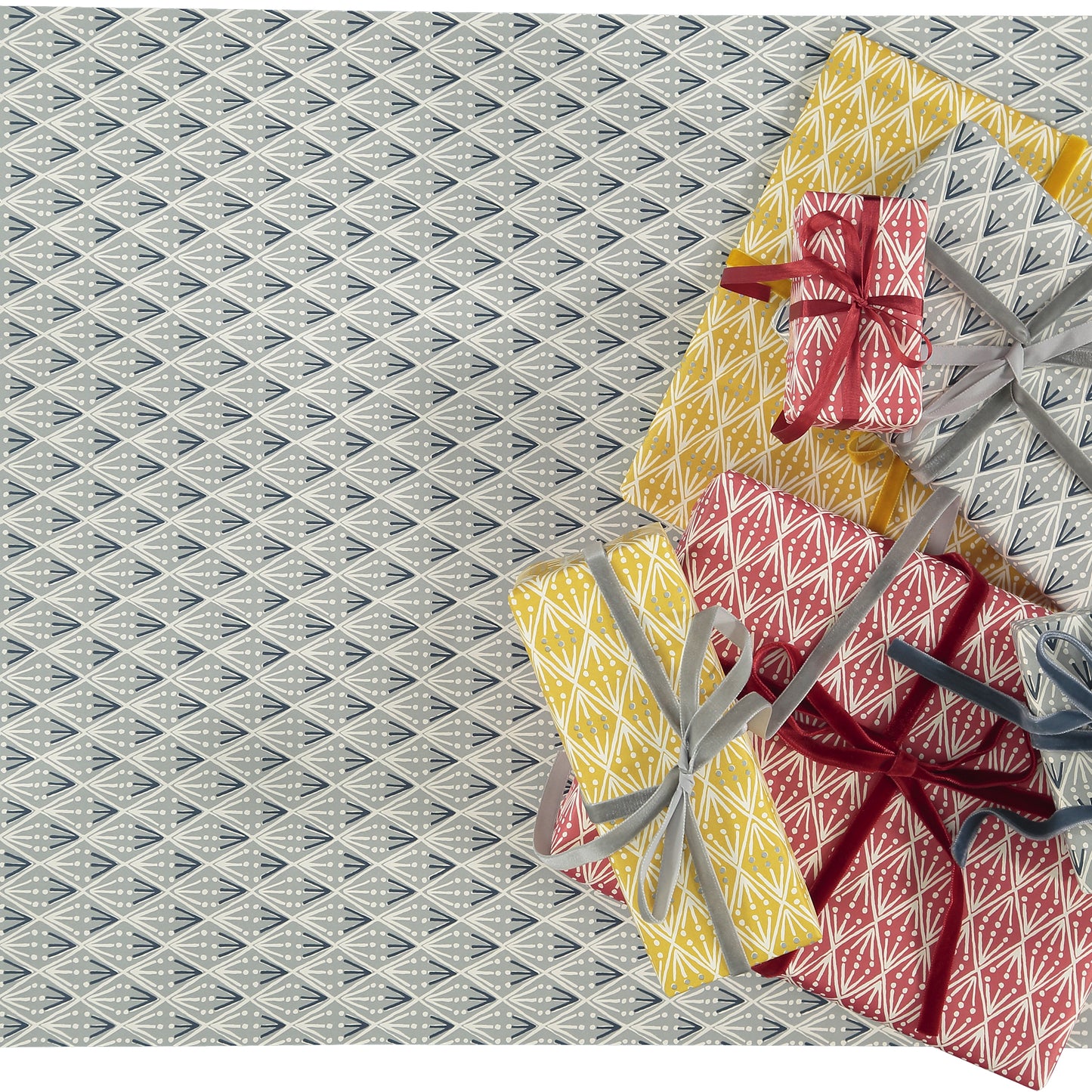 The Selvedge Gift Wrapping Paper by Cambridge Imprint (Assortment of Colours Available)