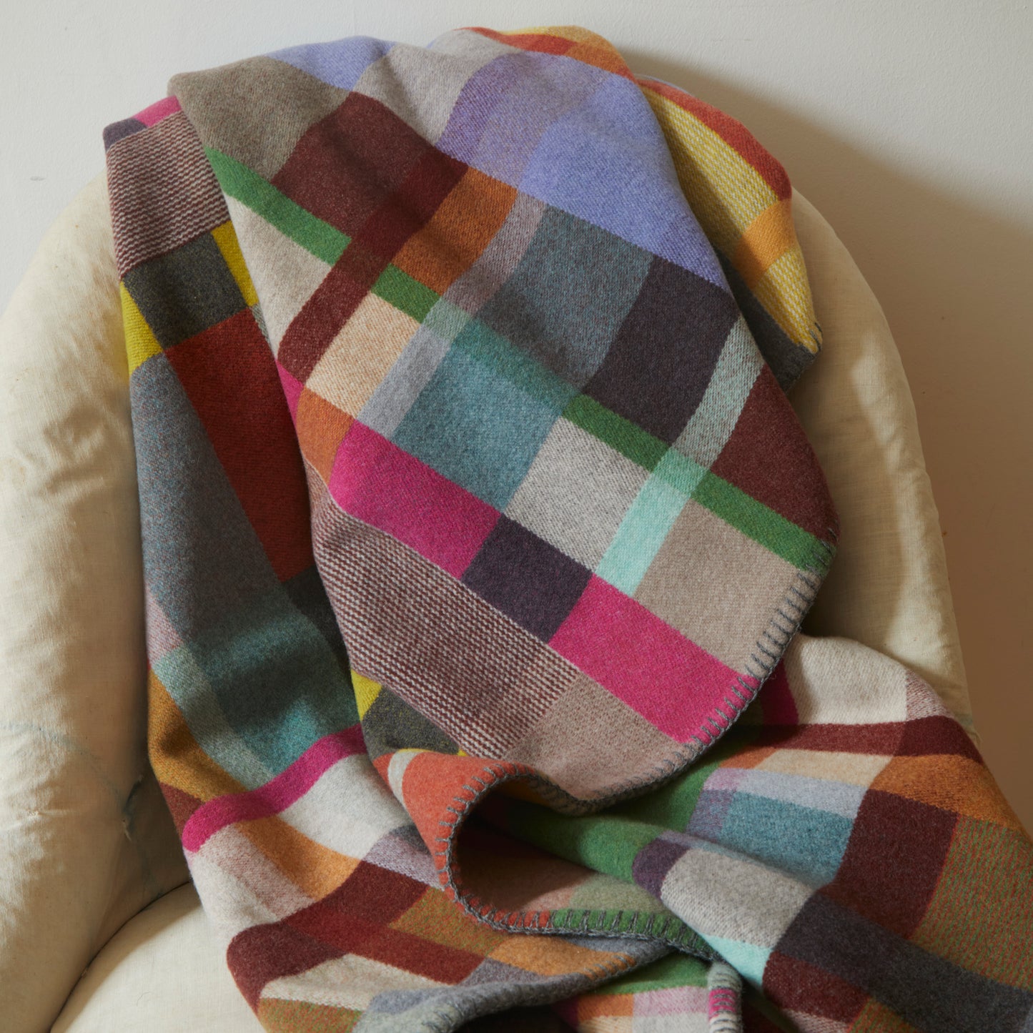 The Selvedge Blanket by Wallace & Sewell