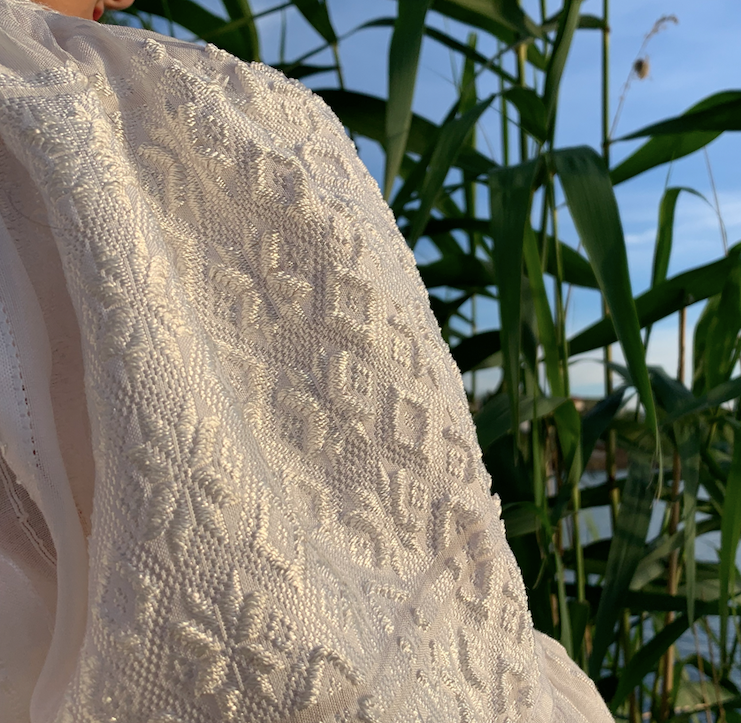 Romania, Borganic Romanian Mulberry Silk / Andreea Tanasescu, ZINA Romanian Blouse