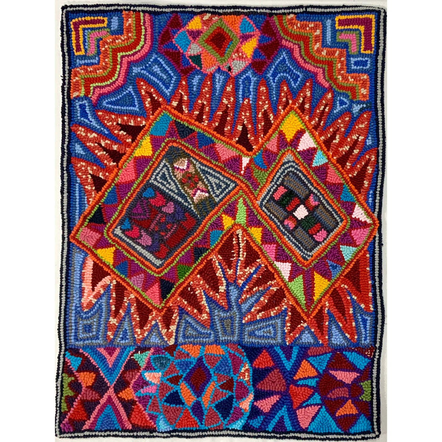 Guatemala, Multicolores, “Heritage” Rug