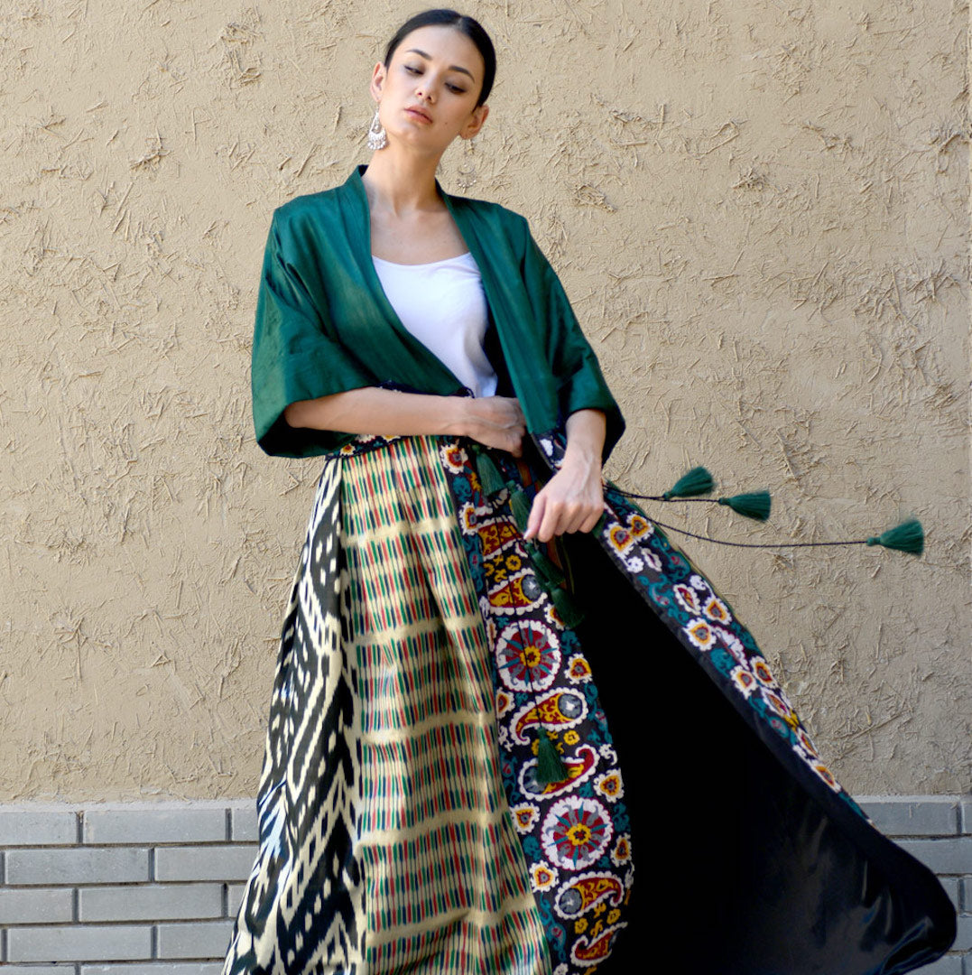 Uzbekistan, Bibi Hanum, Ikat & Clothing Design