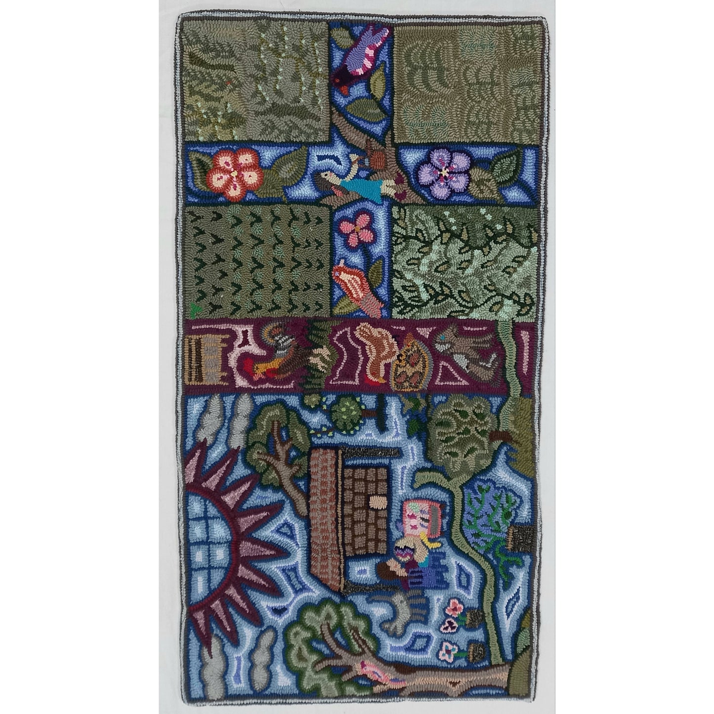 Guatemala, Multicolores, “My Story of the Pandemic” Rug