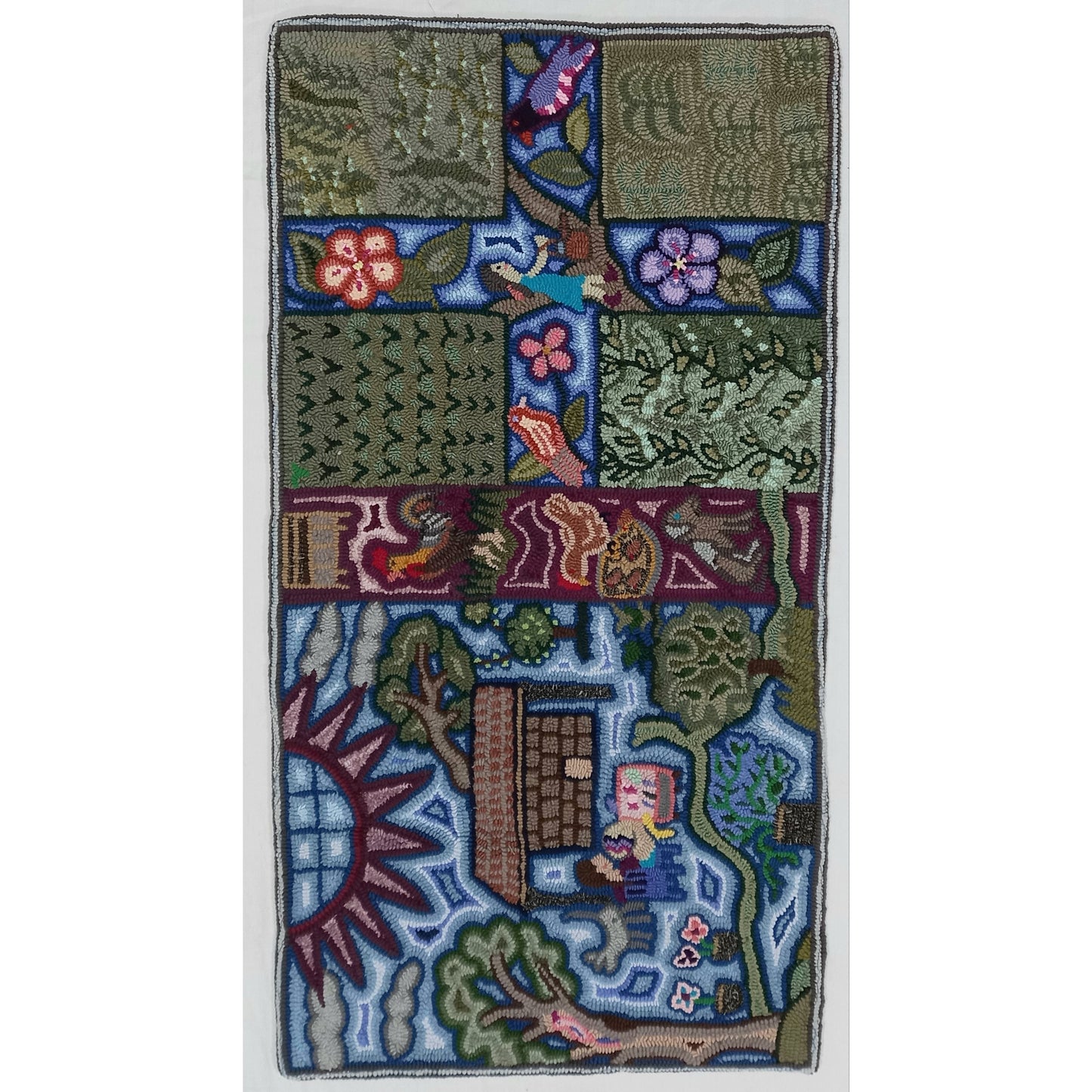 Guatemala, Multicolores, “My Story of the Pandemic” Rug
