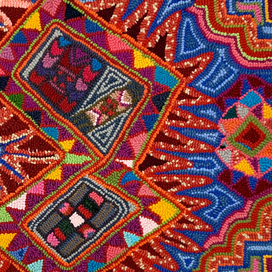 Guatemala, Multicolores, “Heritage” Rug