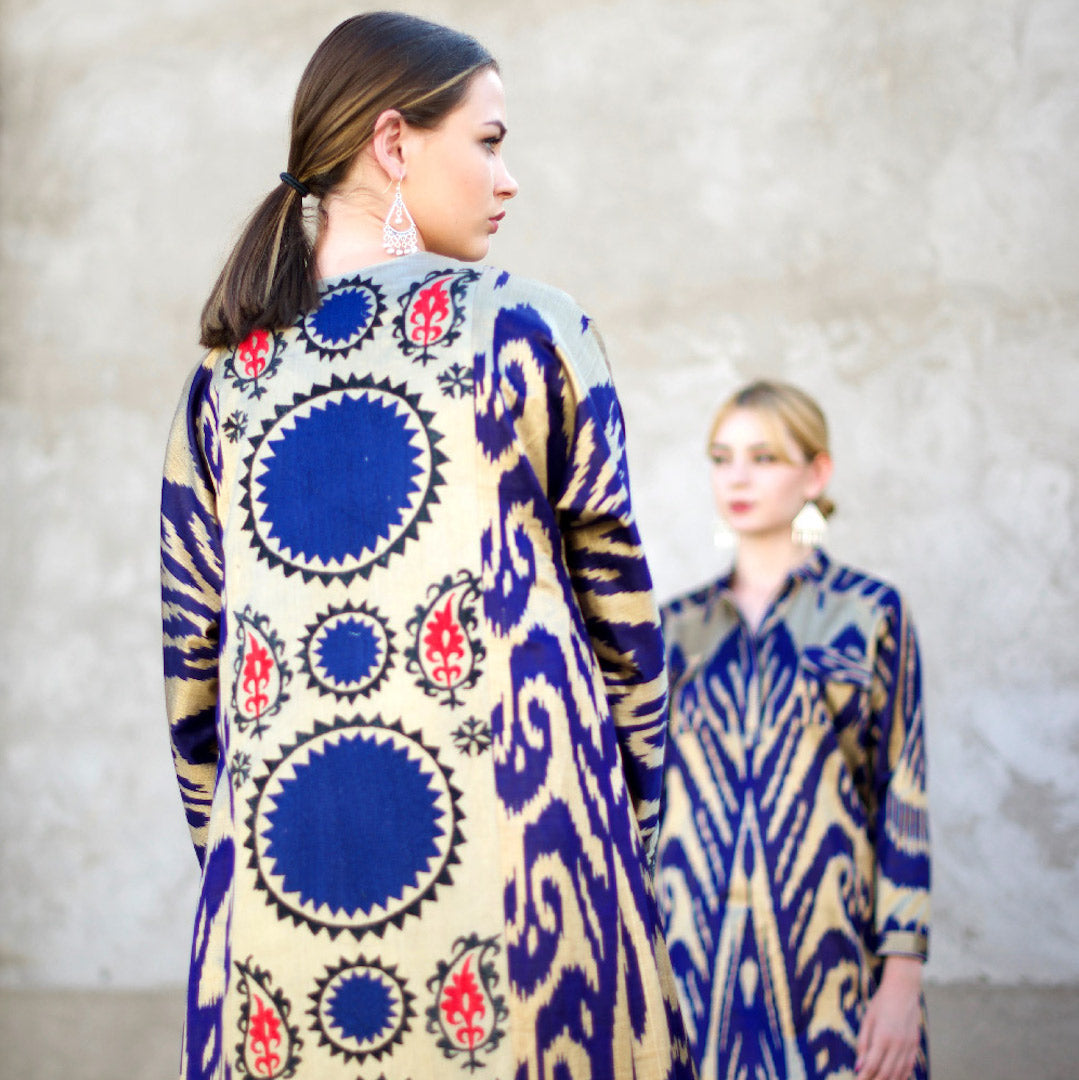 Uzbekistan, Bibi Hanum, Ikat & Clothing Design