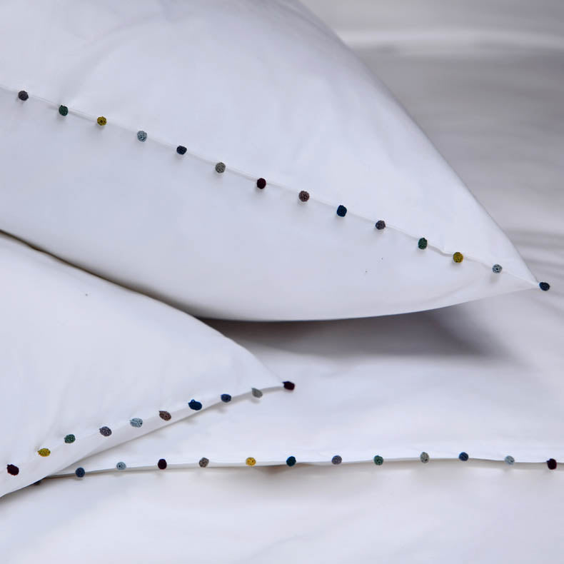 Morocco & Belgium, Valérie Barkowski, White Bed Sheets Aya Aqua