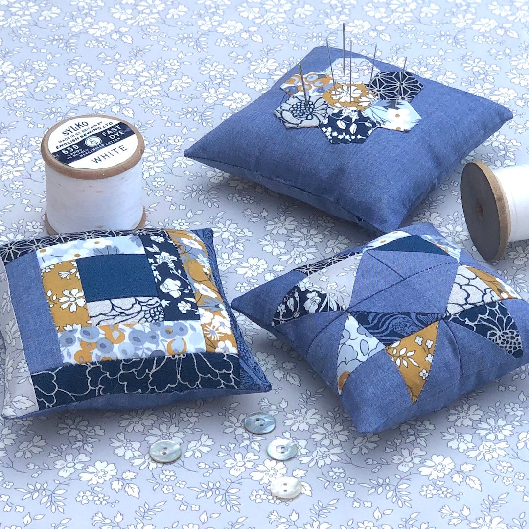 How to make a patchwork pincushion with Alice Caroline