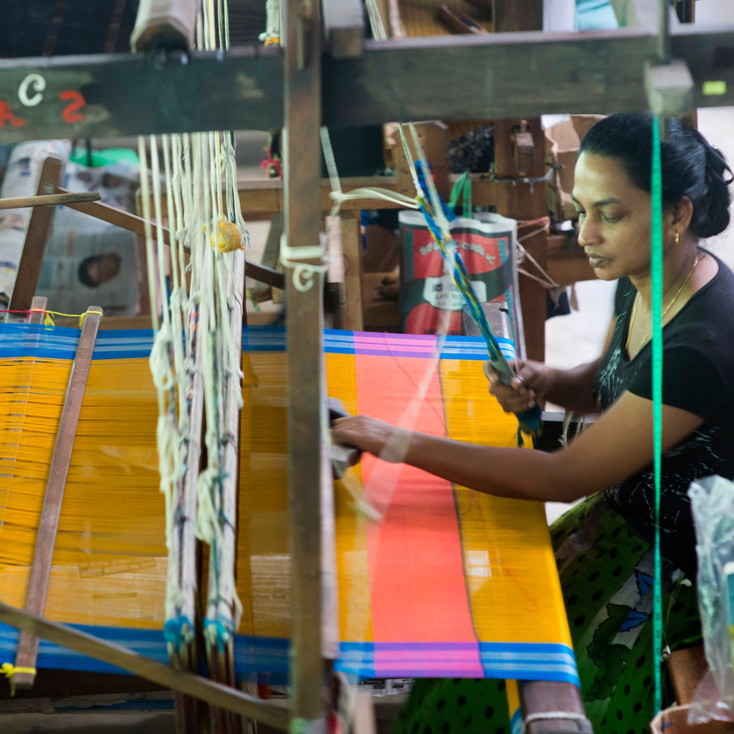 Sri Lanka, Barefoot Ceylon, Weaving