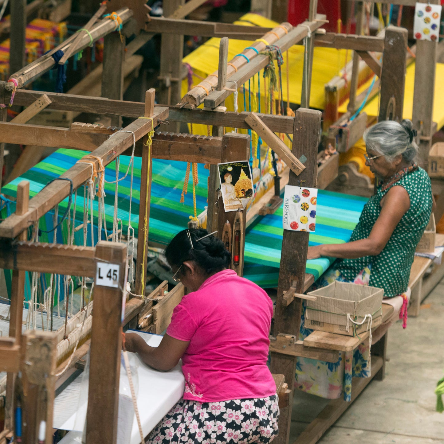 Sri Lanka, Barefoot Ceylon, Weaving