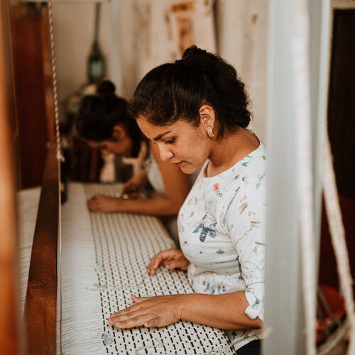 Colombia, Corpolienzo, Weaving