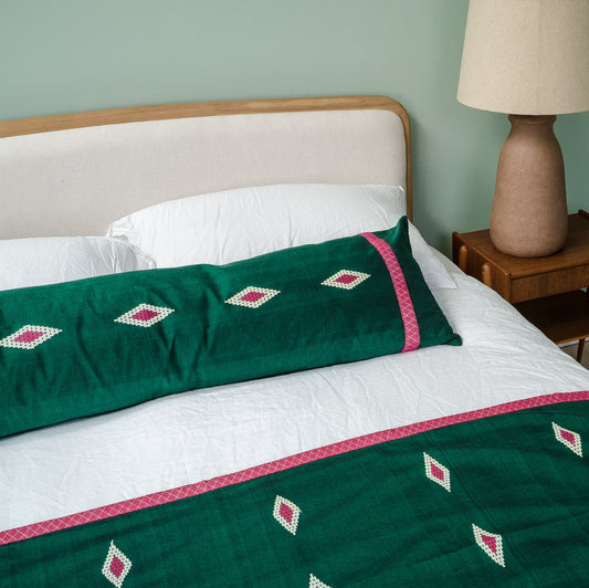 Afghanistan, Myanmar, Lebanon, Colombia & UK, Ishkar, Kachin Bed Cover