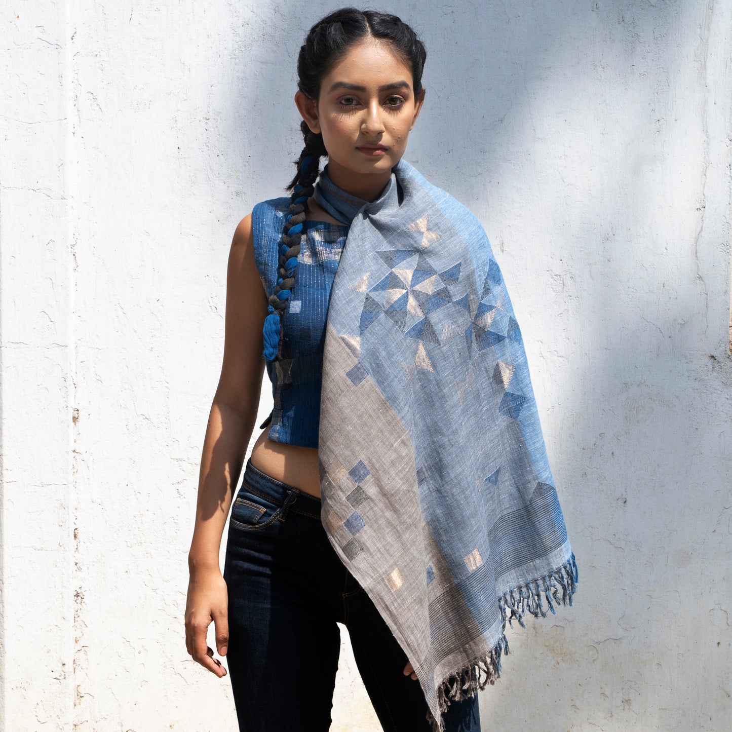 India, Karomi Crafts & Textiles, Weaving