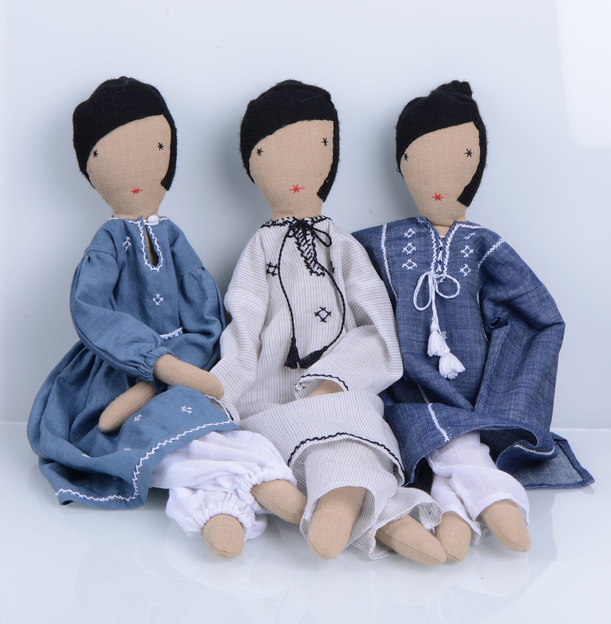 India, SilaiWali, Textile Dolls