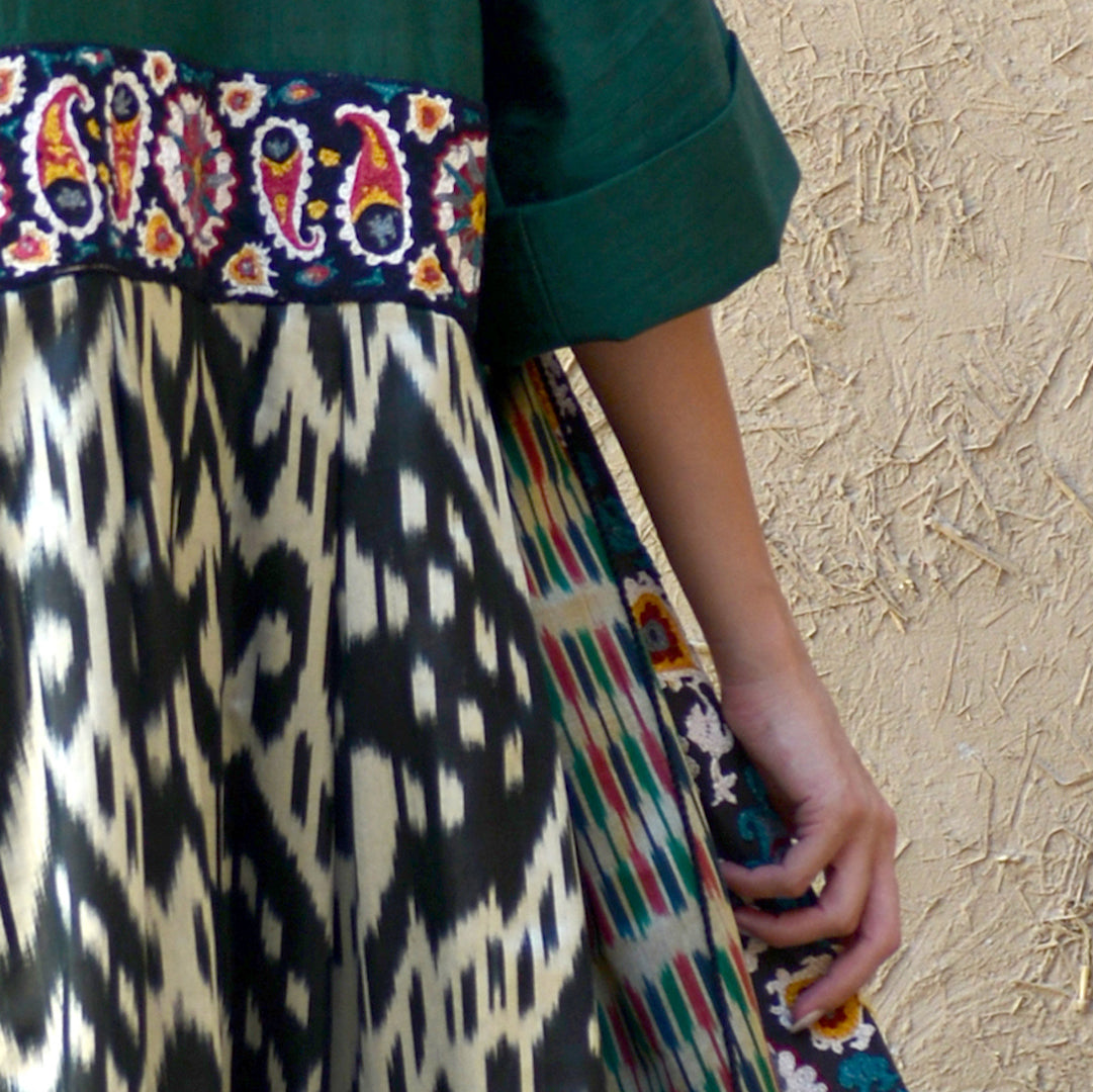 Uzbekistan, Bibi Hanum, Ikat & Clothing Design