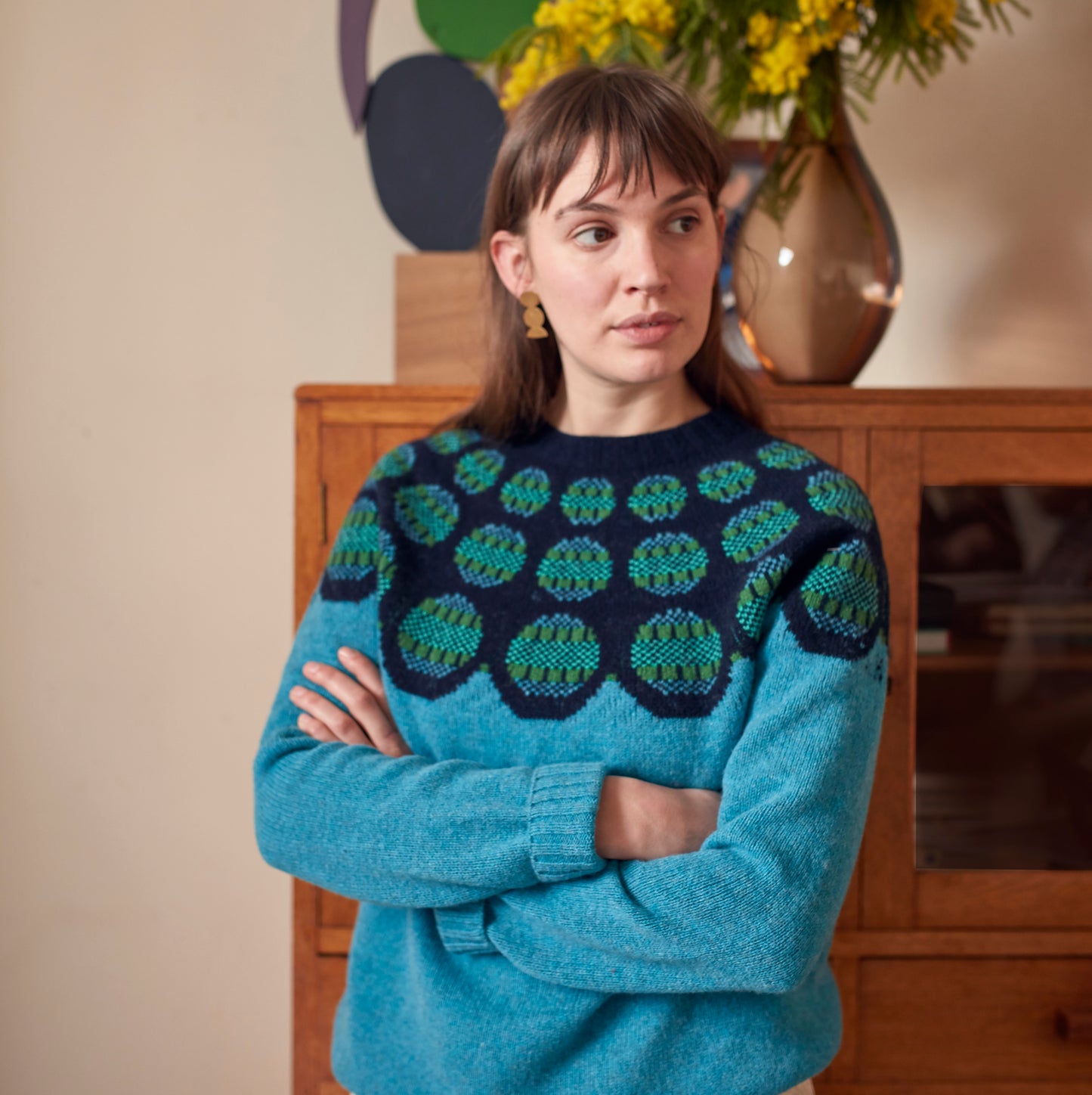 Knit Along with Betsan Corkhill, Di Gilpin and Sheila Greenwell, Donna Wilson, Lesley O'Connell Edwards, Lynn Abrams, Hélène Magnússon, John Arbon Textiles, Amy Swanson of June Cashmere, Vawn Corrigan