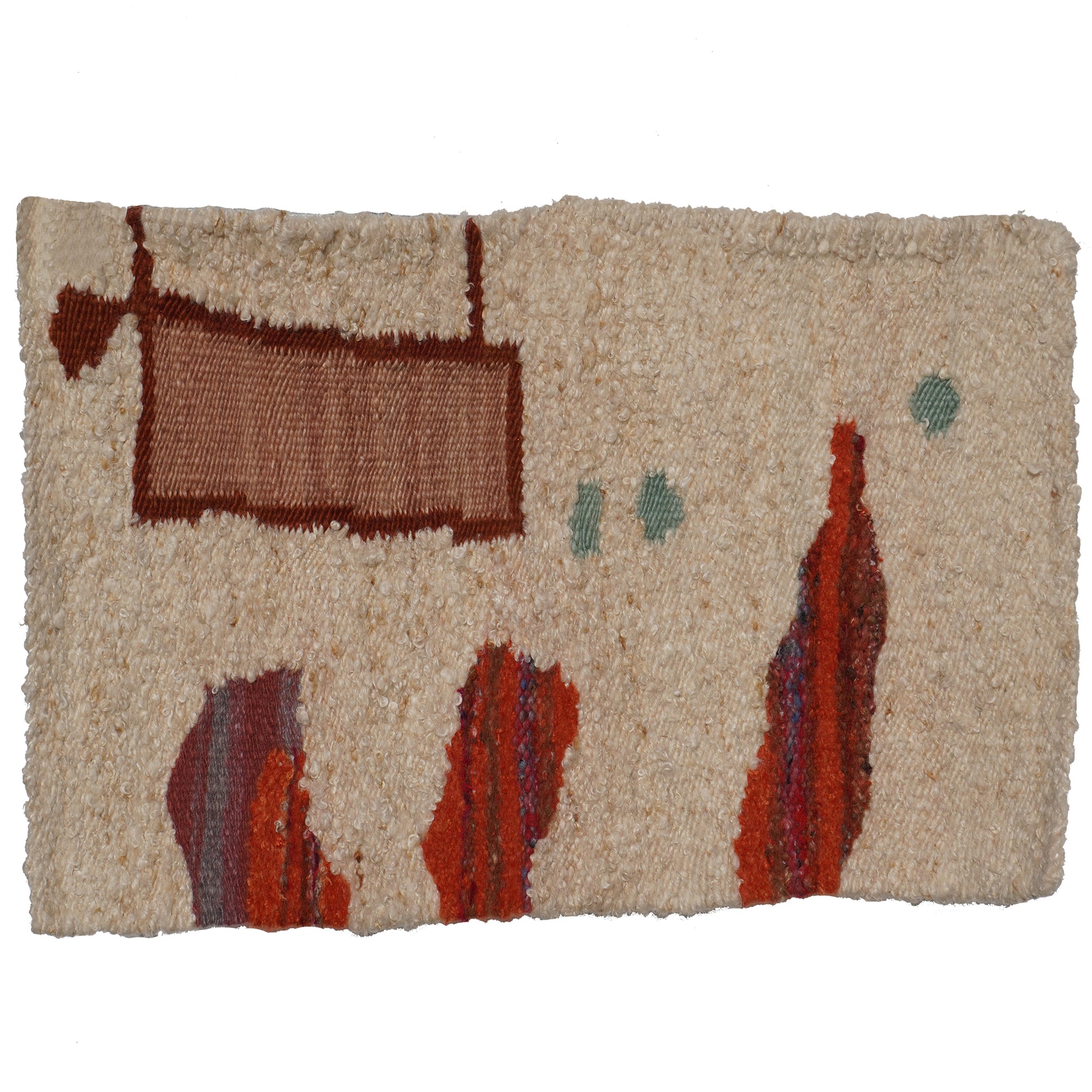 South Africa, Frances V.H, Mohair Rug 'The Original Sundance Kid'