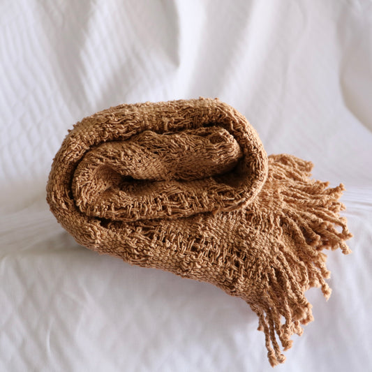 Brazil, Central Veredas, Dyed Hollow Blanket in Rose