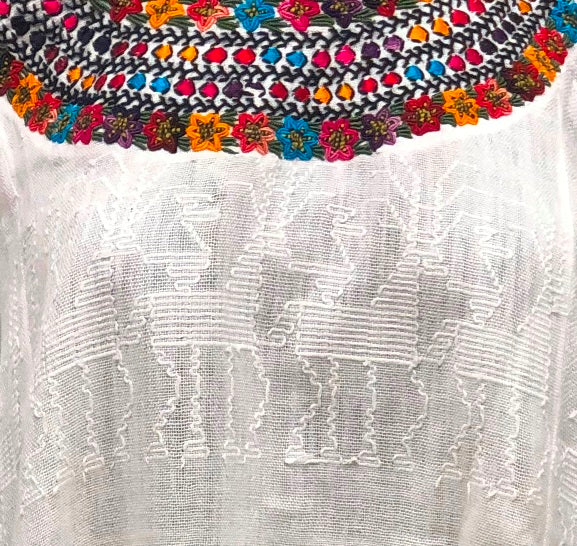 Guatemala, Casa de Artes'/ Virginia Tziboy, Huipil from Coban
